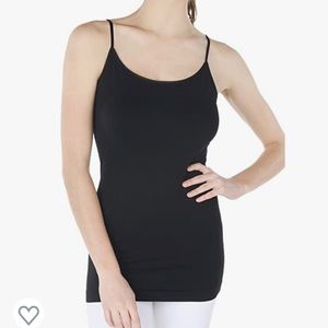 NikiBiki Skinny Y-Strap Back Camisole, One Size, black